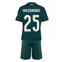 Real Madrid Yan Diomande #25 Bortatröja Barn 2026-27 Kortärmad (+ Korta byxor)